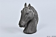 PHUKET HORSEHEAD DARK STONE 15X8X19CM