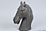 PHUKET HORSEHEAD DARK STONE 23X12X30CM
