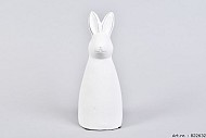 EASTER STONE HARE WHITE 9X9X23CM
