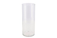 GLASS SILO CILINDER 12X25CM