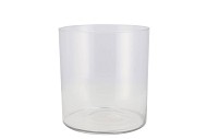 GLASS SILO CILINDER 20X20CM