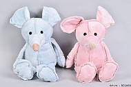 FLUFFY PLUCHE MUIS 17X10X29CM ASSORTI PER STUK