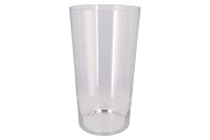 GLAS VASE CONICAL COLDCUT 25X45CM