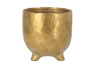 ST. TROPEZ GOLD POT 11X11CM