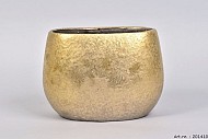 TSJITA GOLD POT OVAL 26X16X19CM