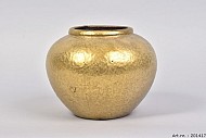 TSJITA GOLD VASE 22X17CM