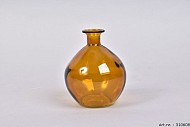 DRY GLASS BROWN FLES BOL 13X15CM