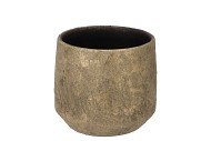 DUBAI OLIVE GOLD POT 16X14CM