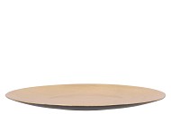 MELAMINE GOLD BOWL ROUND 40X2CM NM