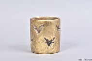DEER GOUD THEELICHT 11X11X13CM