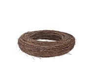 WREATH ELM BRANCHES GREY 40X10CM