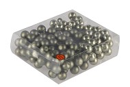 GLASS BALL GRANITE GREEN 20MM ON WIRE P/144