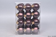 GLASS BAL CHESTNUT 57MM PER 36 NM