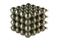 GLASS BALL GRANITE GREEN 40MM P/64