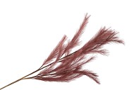 SILK PLUME BRANCH BORDEAUX 100CM