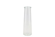 GLASS BOTTLE CLEAR 8X25CM