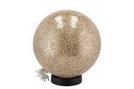 ILLUMINATED GLASS BALL D25CM