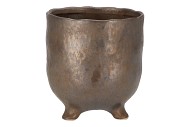 ST TROPEZ BRONS POT 14X15CM