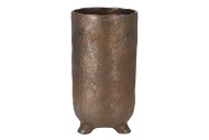 ST TROPEZ VASE EN BRONZE 13X25CM