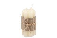 CANDLE CROWN PEARL PER 7 2X12CM NM