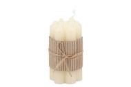 CANDLE CROWN PEARL PER 7 2X12CM NM