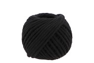 LINT MACRAME CORD 85 ZWART 50MX5MM