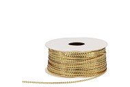 RIBBON CIRCLÉ CORD (NR.51) GOLD 50MX3MM