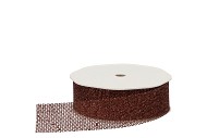 RIBBON TRÈSOR (NR.75) BROWN 15MX30MM