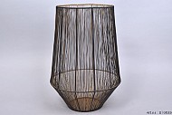 ARIANA LANTAARN ZWART/GOUD 30X43CM
