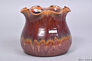 MANILA POT ROUGE 19X16CM