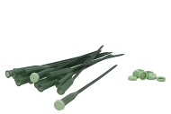 FLOWER ARRANGING MATERIAL STITCH TUBE + CAP 30CM PER 100 PIECES