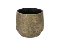 DUBAI OLIVE GOLD POT 14X13CM