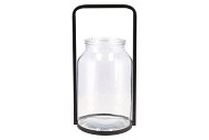MELKBUS VAAS MET HANDVAT 19X17X36CM