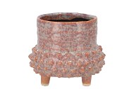 EIVISSA PINK POT 14X12CM
