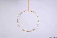 METAL CIRCLE GOLD MET TOUW 28CM