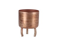 DOBRA ALTER ROSA TOPF METALL 6X8CM