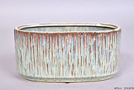 MEDAN HELLGRÜN TOPF OVAL 24X13X11CM