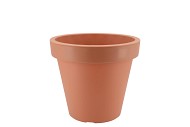 KUNSTSTOF TERRA POT BREDE RAND 25CM