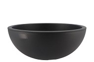 PLASTIQUE ANTHRACITE BOWL 40X16CM