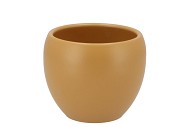 VINCI MOSTERD BLOEMPOT 14X11CM