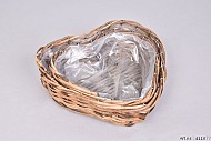 ROTAN HART MAND 31X10CM 2DLG