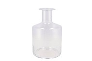 GLASS BOTTLE SCISSORCUT 17X28CM