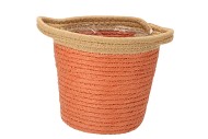 TRIPOLI BASKET POT TERRA 20X18CM NM