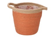 TRIPOLI BASKET POT TERRA 23X23CM NM