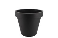 PLASTIK ANTHRAZIT TOPF BREITER RAND 20CM