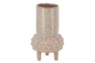 EIVISSA ROSE VASE 14X24CM