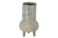 EIVISSA BLEU VASE 14X24CM