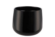 BERLIJN BLACK SHINE POT 17X14CM