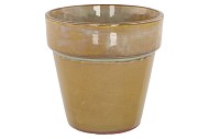 EBBI OKER POT GLAZE 25X25CM