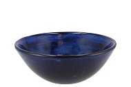 EBBI BLEU COUPE GLAZE 27X11CM